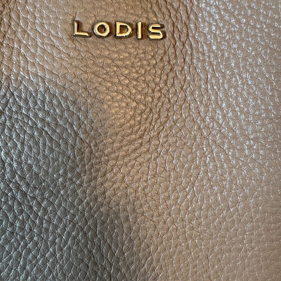 Lodis Bliss Taupe Tan Pink Beige Large Carryall Bag - Picture 8 of 8